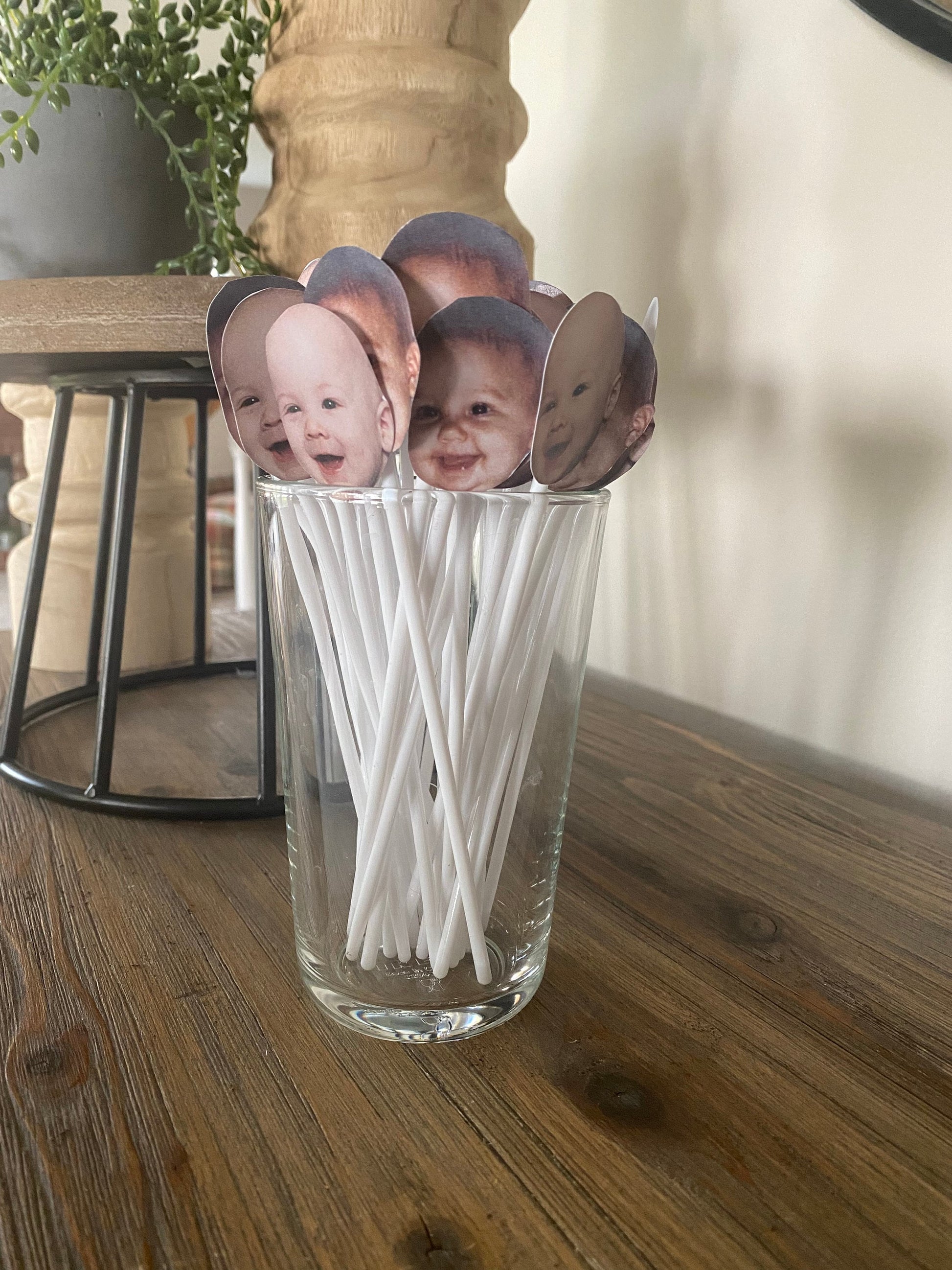 Personalized Face Stir Sticks, Drink Stir, Swizzle Sticks, Stir Sticks, Retirement Face Stir Sticks, Retirement Party