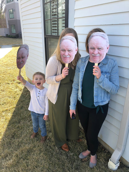 Personalized Face Stick, Face On a Stick Prop, Photo Face Stick, Big Head on a Stick, BIG Photo Face Stick